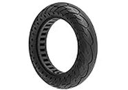 Solid Tires 10x2.5 Electric Scooter Wheels Replacement Tire Front or Rear Honeycomb Tires Solid Hole Shock Absorber Non-Pneumatic Tire for M365/M365 Pro/1S/Pro 2 Electric Scooter (A-Type)