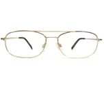 Wrangler Eyeglasses Frames Cowboy GLD Shiny Gold Rectangular Western 57-16-145