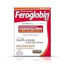 Feroglobin B12 Capsules - 30 Capsules | Gentle Iron Supplement For Anaemia Which Contribute To The Reduction Of Tiredness And Fatigue (Pack Of 1)
