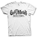 Fast N' Loud Officially Licensed Gas Monkey Garage Fast N' Loud Logo Mens T-Shirt (White), XXXX-Large