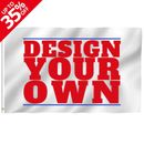 Anley Custom Flag Customized Flags Banners - Print Your Own Design Grommets Free