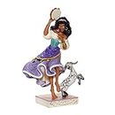 ENESCO Jim Shore Disney Traditions Esmerelda & Djali Figurine 8.75" H, Multicoloured, 6008071