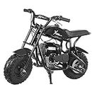 XtremepowerUS Mini Kid Dirt Bike, 40CC 4-Stroke Gas Bike with Off-Road Tire, Max Load 165Lbs, Pocket Bike, Black