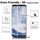 Nuovo proteggi schermo 3D Samsung Galaxy S8 100% vetro temperato originale trasparente