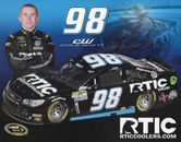 SIGNED 2016 COLE WHITT "RTIC COOLERS PREMIUM MOTORSPORTS #98 NASCAR CUP POSTCARD