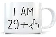 DFSDFSASDF 11 oz Coffee Mug, Funny 30th Birthday Gift for Women and Men Turning 30 Years Old Happy Bday Coffee Mug Dirty Thirty Gag Party Cup Idea as a Joke Celebration Best Adult Birthday Presents