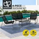 Gardeon Outdoor Lounge Setting Garden Patio Furniture Textilene Sofa Table Chair