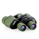 CASON (DEVICE OF C) Professional Telescope Binoculars with Pouch, 8 X 40 HD Vision 8 X Zoom for Adults Long Distance Bird Watching, Sightseeing Wildlife Trekking - Green