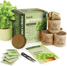Indoor Herb Garden Starter Kit - Cooking Gifts for Women Gardener - Creative Kit