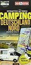 Interactive Mobile CAMPINGMAP Deutschland Nord: Campingkarte Deutschland Nord 1:550 000: New Generation. Campingkarte. 1300 Stellplätze, 2300 Campingplätze (High 5 Edition CAMPING Collection)