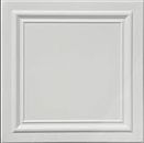 Zeta White (Foam) Ceiling Tile Decorative Ceiling Tile Easy Glue up Sold by 1-Tile.