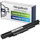 NinjaBatt Batterie pour HP 807957-001 807956-001 HS04 HS03 HSTNN-LB6V 807612-421 HSTNN-LB6U 250 G5 807611-421 TPN-C125 15-AF067SA 843532-851 – Longue Durée [4 Cellules/2200mAh/33Wh]