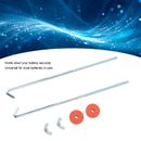 ✧ 10in Chrome Battery Hold Down Kit & J Hook Bolts Washers Nuts Automotive