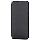 CASEZA Galaxy S20 Ultra Flip Case Black Dublin PU Leather Case - Premium Vegan Leather Wallet Book Folio Cover for the Original Samsung Galaxy S 20 Ultra 5G - Ultra Thin with Magnetic Closure