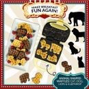 Nostalgia Mini Circus Animal Waffle Maker Christmas Gift Birthday Breakfast Kids