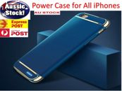 Ultra-Thin Battery Power Charger Charging Case Cover iPhone 11 12 7 8 6s 6 X Max