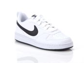 Scarpe Sneakers Bambino Nike Court Borough Recraft Bianco Nero Dal 36 al 40