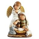 Christian Brands Heilige Familie Kinderfigur – 22,9 cm hoch, Engel Krippe