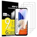 NEW'C Lot de 3, Verre Trempé pour Samsung Galaxy A14 5G/4G, M14 5G, Film Protection écran efficace contre les Rayures - sans Bulles - Ultra Résistant (0,33mm HD Ultra Transparent) Dureté 9H Glass