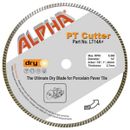 Alpha PT Cutter 14 inch Dry Cutting Turbo Blade LT14A+ for Porcelain paver Tile