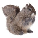 Simulation écureuil jouet doux petit animal peluche maison jardin décor enfant