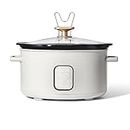 COOLHOME 6 Quart Programmable Slow Cooker, White Icing by Drew Barrymore (White Icing)