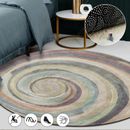 Modern Round Carpets Living Room Abstract Rugs Decor Carpet Non-slip Hanging Rug