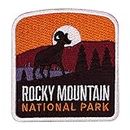 Vagabond Heart Rocky Mountain National Park Iron On Patch