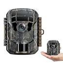 Wildlife Camera 24MP 1080P HD Trail Game Camera with Night Vision Motion Activated Waterproof,120°Wide-Angle Hunting Cam