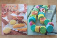 Japanese & English Craft Books 『手作りママの布おもちゃ』『Green Crafts for Children』
