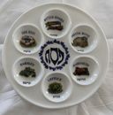 Passover Seder Plate Deluxe Quality Plastic 10" Disposable Plates,