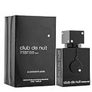 ARMAF Club De Nuit Intense Perfume Oil for Men - Bergamot, Rose, Musk and Vanilla Oil Perfume for Men, Perfumes Arab Para Hombres, Eau de Parfume Spray (18ml, 0.60oz)