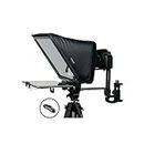 Digiocraft Proshot V3 Teleprompter for iPhone, Ipad, Smartphone, DSRL Camera with Remote Control | Software & Pro Video Recording Training | Matelic Body | Carry Case | Easy Assembly | Video Making