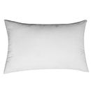 CLASORA Luxury Ultra Premium Standard Pillow, Luxurious 300 TC 100% Cotton Fabric, White, Pillow Set of 1 (17”x27”)