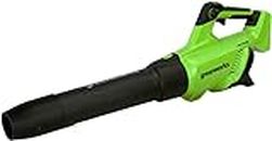 Greenworks 40V (120 MPH / 500 CFM / 75+ Compatible Tools) Cordless Axial Leaf Blower, Tool Only