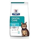 Hills Diet t/d Feline Dental Health Cat Food 4lb Bag