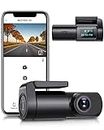 Bestsee Dash Cam Auto Telecamera per Auto 1080P ruotabile a 360°, WiFi dashcam auto con controllo APP, Super Visione Notturna，170° Grandangolo, Sensore G, 24H Monitor di parcheggio (X9-UK)