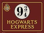 Grupo Erik 30X40 CM Art Print 30 X 40 Cm Harry Potter Hogwarts Express, Multicolore, 30 x 40