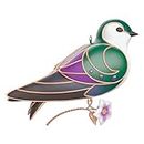 Hallmark Keepsake Christmas Ornament 2024, The Beauty of Birds Violet-Green Swallow, Gift for Her