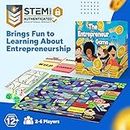 Board Game- The Entrepreneur Game- Multi Award-Winning STEM-Accredited Game Designed to Foster Entrepreneurship Financial Literacy Decision Making and Critical Thinking- Mom's Choice Award Winner