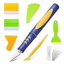 Litorange Car Vinyl Wrap Tool Kit, Window Film Application Kit with Trimming Tool & 6 different types of squeegees, for All Vinyl Wrap, Window Tint Film, Car Stickers Cutting, Wallpaper Installation