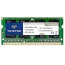 Timetec 8GB DDR3L 1333MHz PC3-10600 Non-ECC Unbuffered 1.35V CL9 2Rx8 Dual Rank 204 Pin SODIMM Laptop Notebook PC Computer Memory RAM Module Upgrade (8GB)