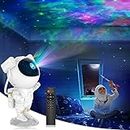 Cynlink Acrylonitrile Butadiene Styrene Star Night LED Light,Astronaut Projector With Remote/Timer,Kids Room Decor,Aesthetic Galaxy Projector For Bedroom,Gift For Kids Adults Room Decor,White