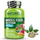 NATURELO Whole Food Multivitamin for Men - with Natural Vitamins, Minerals, Organic Extracts - Vegan Vegetarian - For Energy, Brain, Heart and Eye Health - 120 Capsules