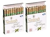 Livebasil Nirdosh - Nicotine & Tobacco Free Herbal Cigarettes- Export Quality -Helps Quitting Smoking 40 Cigarettes (20 sticks 2 Packs)