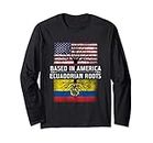 Ecuadorian Shirt Ecuador Shirt Ecuadorian Clothing USA Long Sleeve T-Shirt