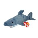 TY Beanie Baby - CRUNCH the Shark (10.5 inch) - MWMTs Stuffed Animal Toy