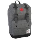 Roots 73 Backpack Fits 15.6 Inch Laptop - Grey - Black