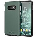 Crave Dual Guard for Samsung Galaxy S10e Case, Shockproof Protection Dual Layer- Forest Green