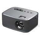 FIGGRITID T20 - Proyector de cine para cine en casa (1080 p, 1080 p, videoproyector, para cine en casa, exterior, Beamer, USB-Toma de la UE
